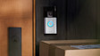 Ring doorbell on a modern home